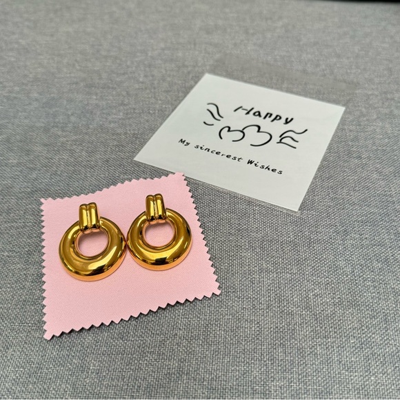 Vintage Style Jewelry - 🆕⭐️Whisper Gold Earrings | Stainless Steel-Plated 18K PVD Gold.